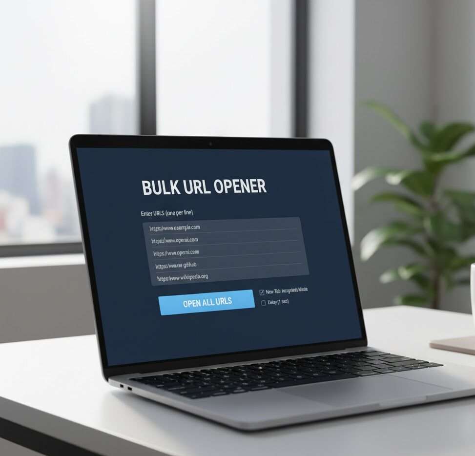 Bulk URL Opener Tool - Quick Calculators