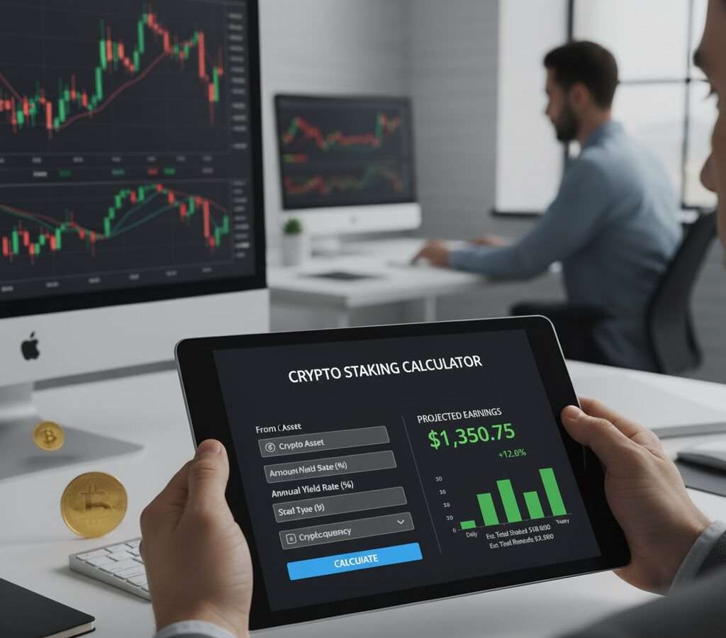 Crypto Staking Calculator (APY/APR)