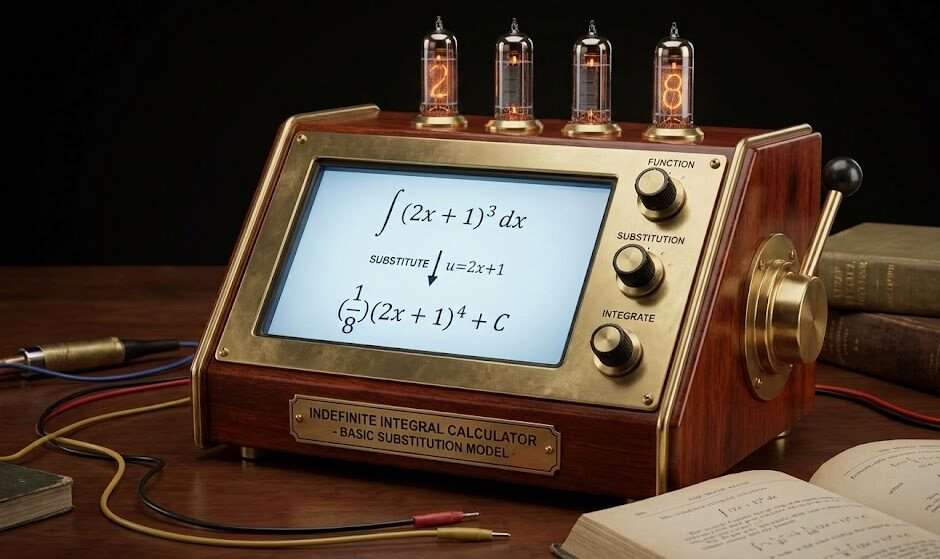 Indefinite Integral Calculator (Antiderivative) | U-Substitution Solver