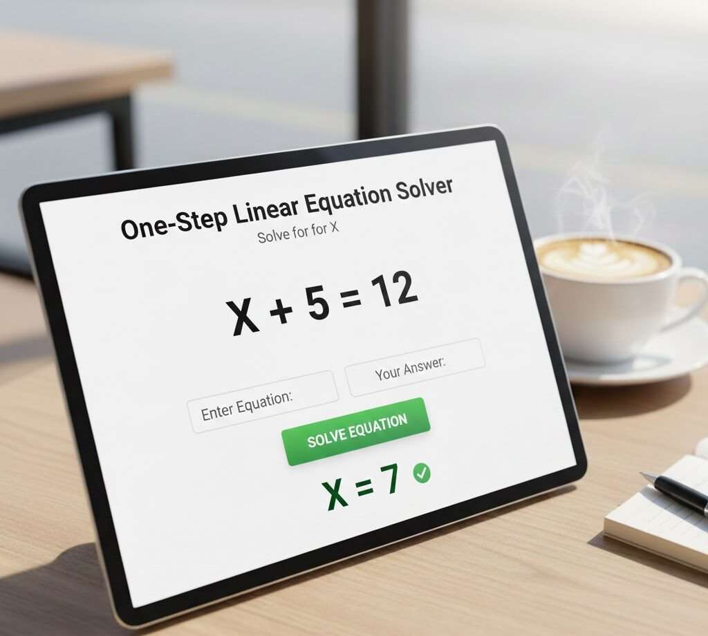 one-step-linear-equation-solver-solve-for-x-easily